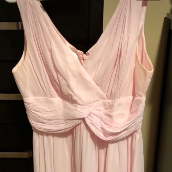 Donna Morgan Jessie' Twist Waist Chiffon Dress - Picture 1 of 1